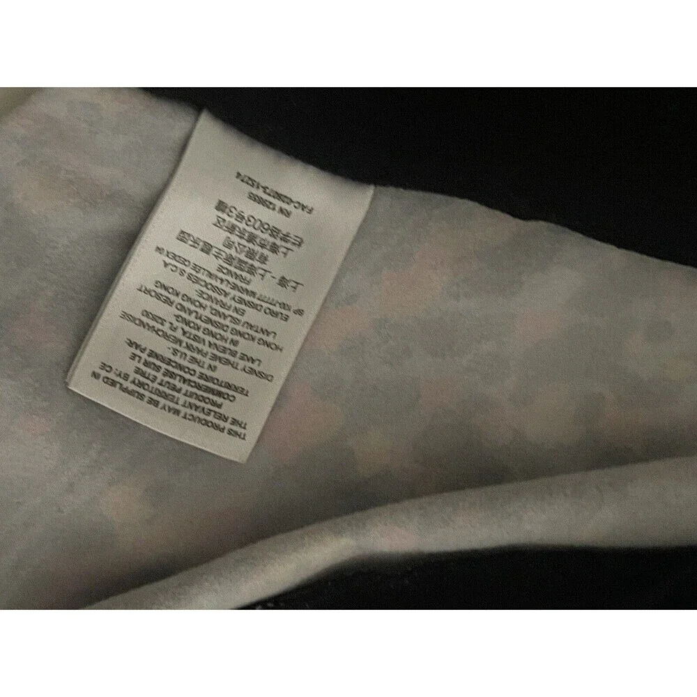 Disney Parks Minnie Mouse Black Polka Dot Zip Up Running Jacket Size Small